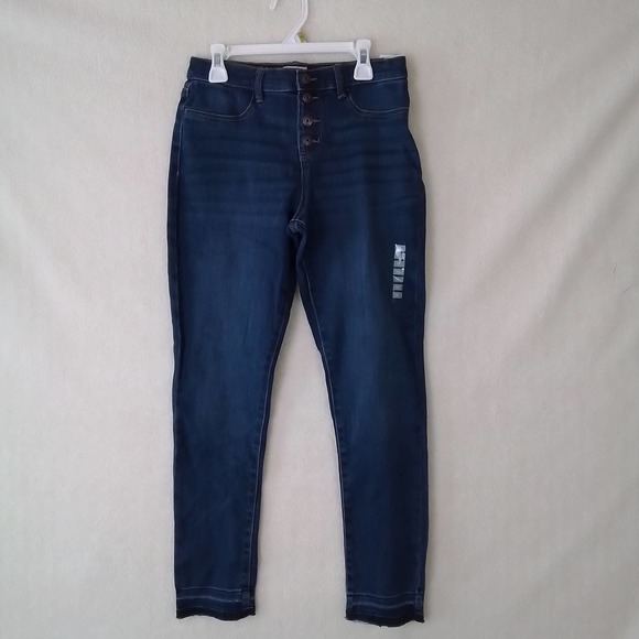 OshKosh Mid Rise Jegging Girl's‎ Size 14 in Dark Wash Denim - Picture 1 of 13